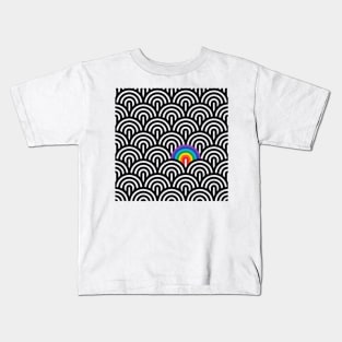 rainbow pattern Kids T-Shirt